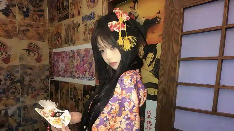 4k发饰壁纸 - 和服 - 和风 - 寿司「哲风壁纸」