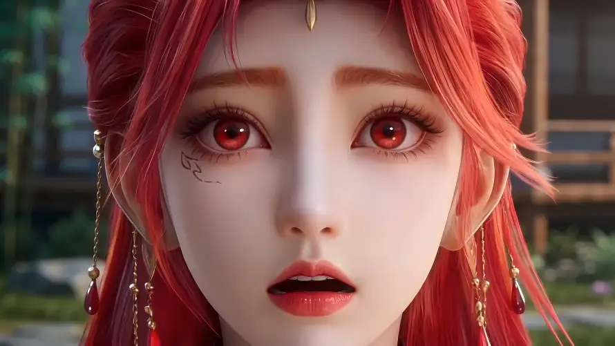 4k3D壁纸-火允儿和古风-AI同人热门的壁纸「哲风壁纸」