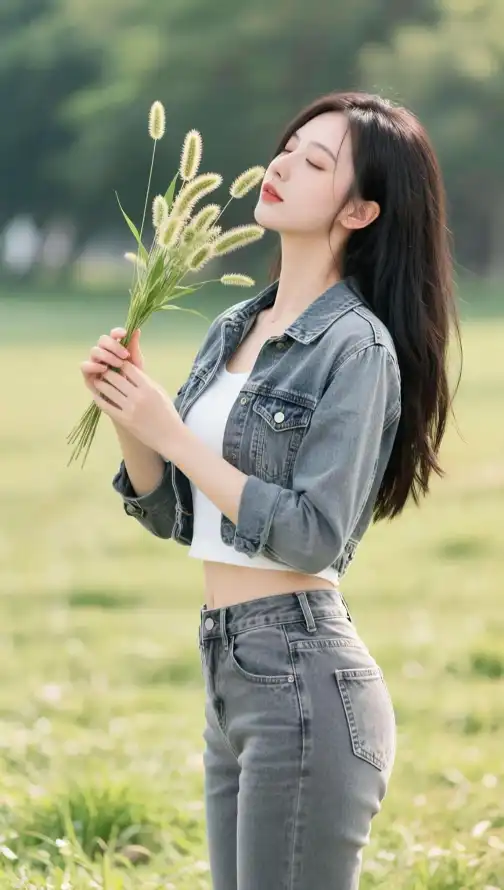 4k写真壁纸 - 壁纸 - 少女 - 户外「哲风壁纸」