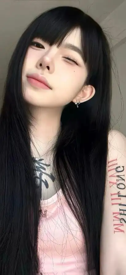 4k性感壁纸 - 纹身 - 美女 - 耳钉「哲风壁纸」