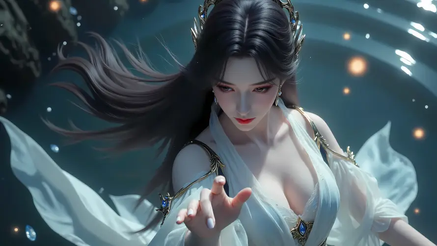 4k国漫壁纸 - 女神 - 曹颖 - 水面「哲风壁纸」 4k国漫壁纸 - 女神 - 曹颖 - 水面「哲风壁纸」