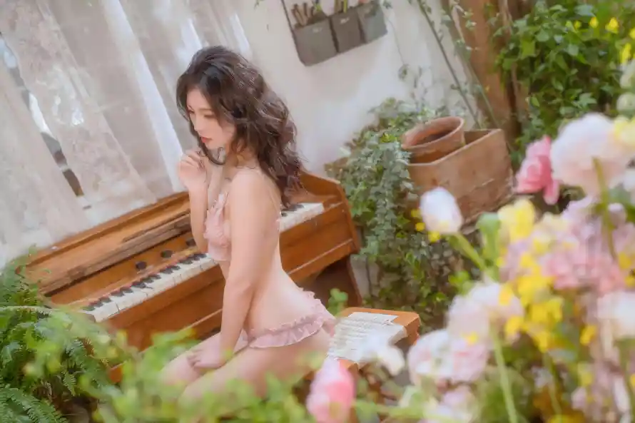 4k写真壁纸 - 卷发 - 性感 - 私房「哲风壁纸」