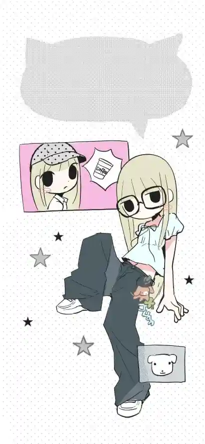 4kQ版壁纸 - 卡通 - 少女 - 手绘「哲风壁纸」