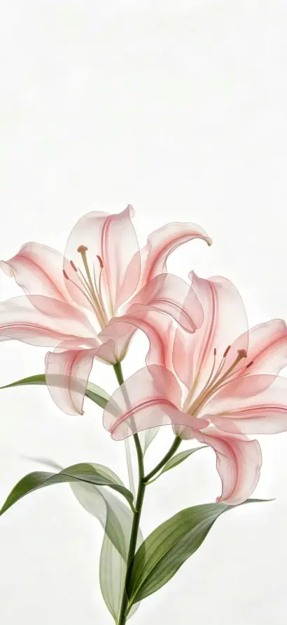 4k插画壁纸 - 植物 - 治愈 - 清新「哲风壁纸」