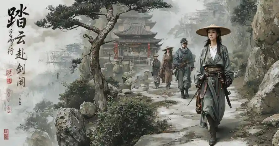 4k云雾壁纸 - 佩剑 - 侠客 - 古风「哲风壁纸」 4k云雾壁纸 - 佩剑 - 侠客 - 古风「哲风壁纸」