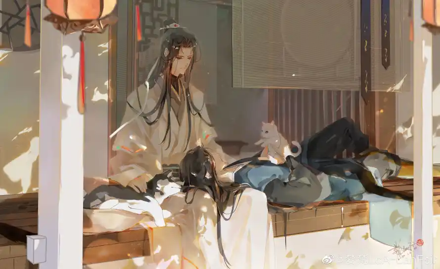 4k双人壁纸 - 古装 - 古风 - 墨燃「哲风壁纸」