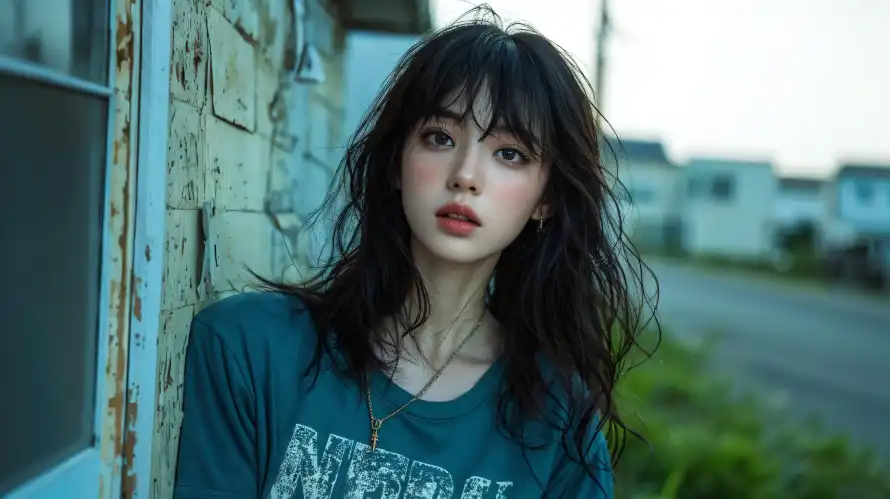 4k写真壁纸 - 卷发 - 壁纸 - 女生「哲风壁纸」