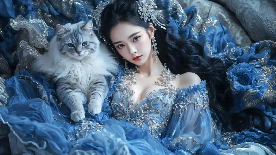 2k壁纸壁纸-布偶猫 - 宠物-水晶装饰壁纸推荐「哲风壁纸」