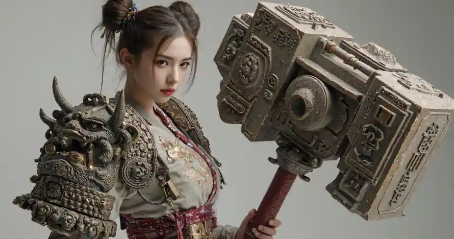 3k古装壁纸-昊天锤 - 古风-双丸子头壁纸推荐「哲风壁纸」