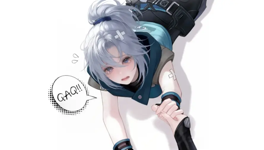 2k害羞壁纸-QAQ - 少女-同人插画热门的壁纸「哲风壁纸」