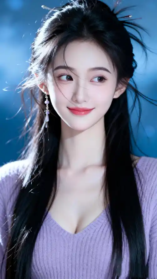 4k壁纸壁纸 - 少女 - 微笑 - 手机「哲风壁纸」
