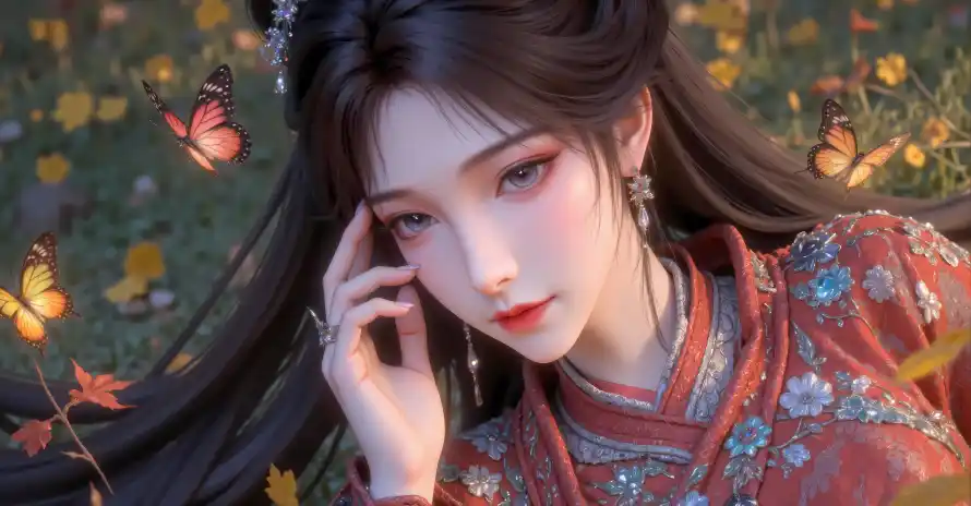 4k古装壁纸 - 古风 - 国漫 - 少女「哲风壁纸」 4k古装壁纸 - 古风 - 国漫 - 少女「哲风壁纸」