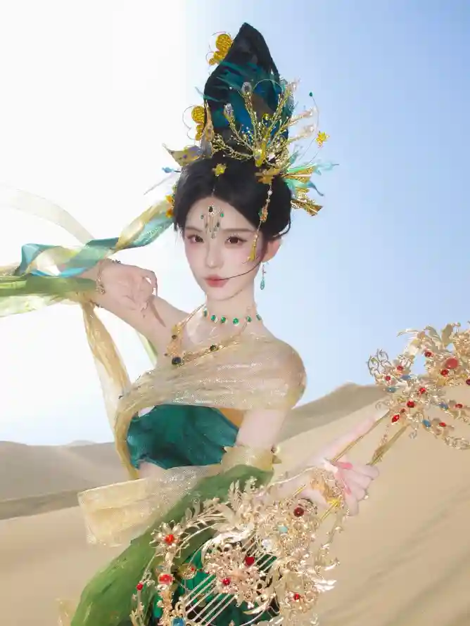 4k发饰壁纸 - 古风 - 壁纸 - 异域「哲风壁纸」