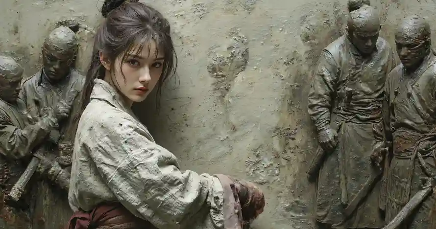 4k侠女壁纸 - 僧人 - 冷艳 - 古风「哲风壁纸」