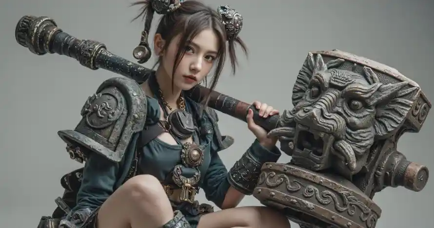 4k兽首壁纸 - 冷艳 - 古风 - 壁纸「哲风壁纸」