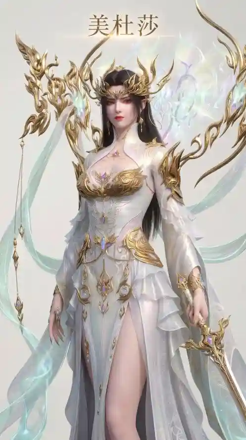 4k3D壁纸 - 古风 - 国漫 - 女王「哲风壁纸」