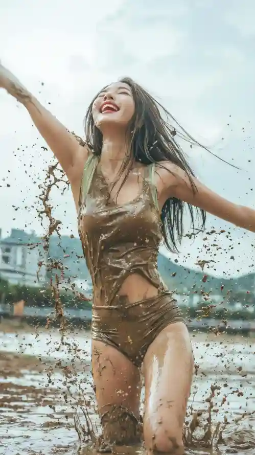 4k长发壁纸 - 户外 - 手机 - 美女「哲风壁纸」