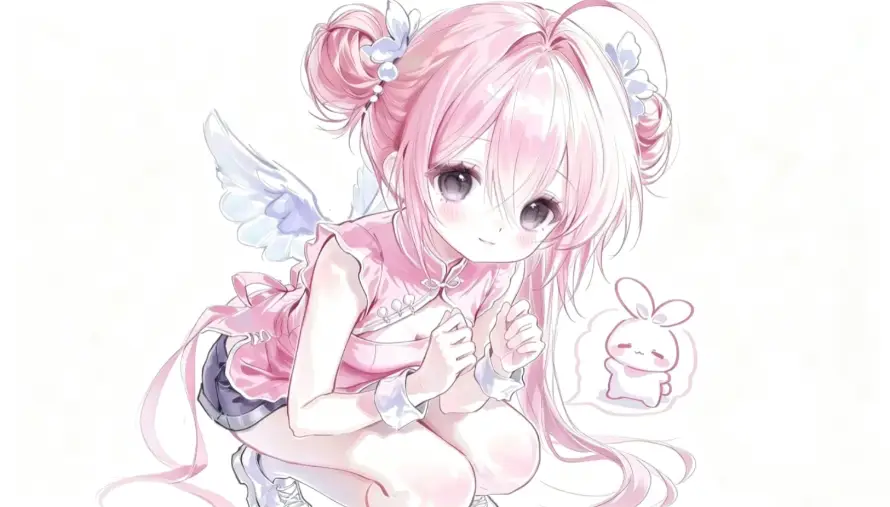 4k可爱壁纸 - 萌 - 少女 - 日系「哲风壁纸」