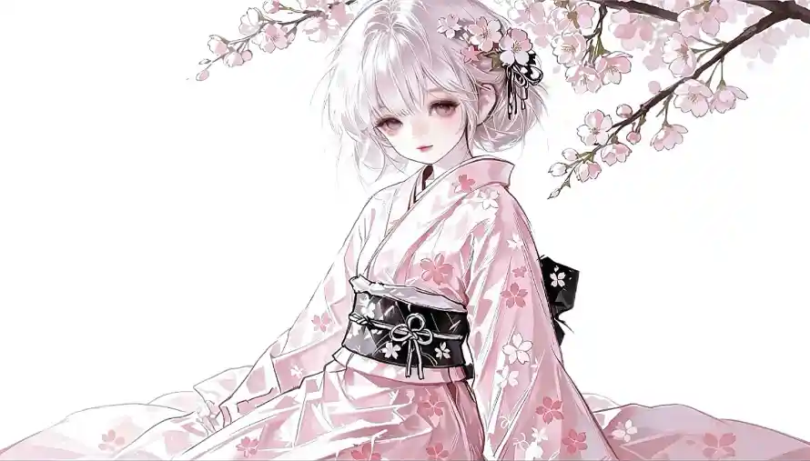 4k和服壁纸 - 和风 - 少女 - 樱花「哲风壁纸」 4k和服壁纸 - 和风 - 少女 - 樱花「哲风壁纸」