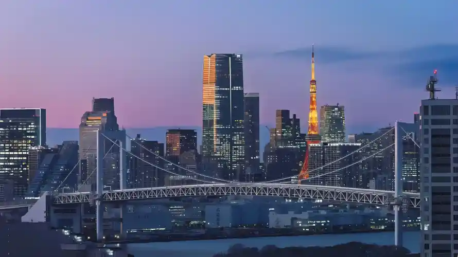 4k城市壁纸 - 夜晚 - 建筑 - 河流「哲风壁纸」