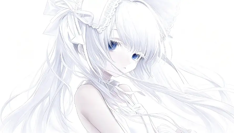 4k少女壁纸 - 宅 - 忧郁 - 插画「哲风壁纸」