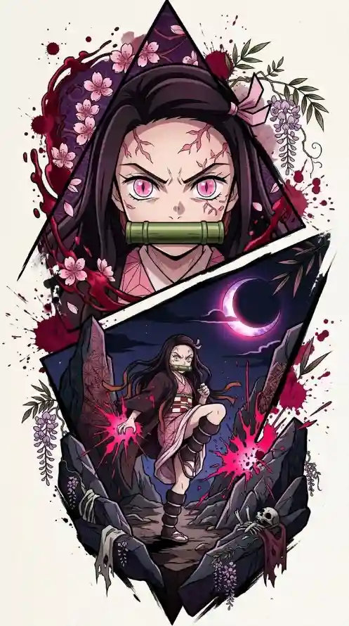 4k乌鸦壁纸 - 和服 - 插画 - 樱花「哲风壁纸」