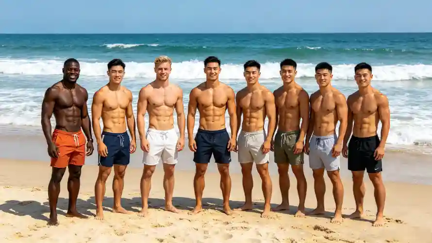 4k健身壁纸 - 型男 - 多人 - 帅哥「哲风壁纸」