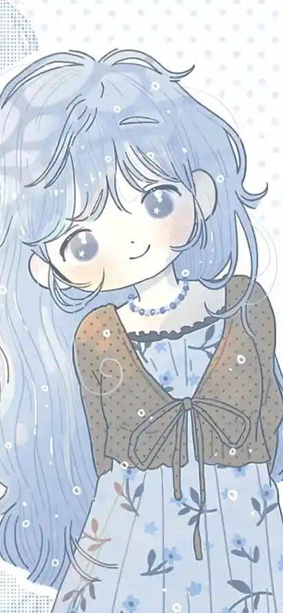 4k卡通壁纸 - 可爱 - 少女 - 微笑「哲风壁纸」