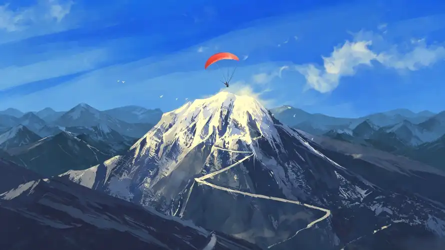 4k云朵壁纸 - 壁纸 - 天空 - 山峰「哲风壁纸」