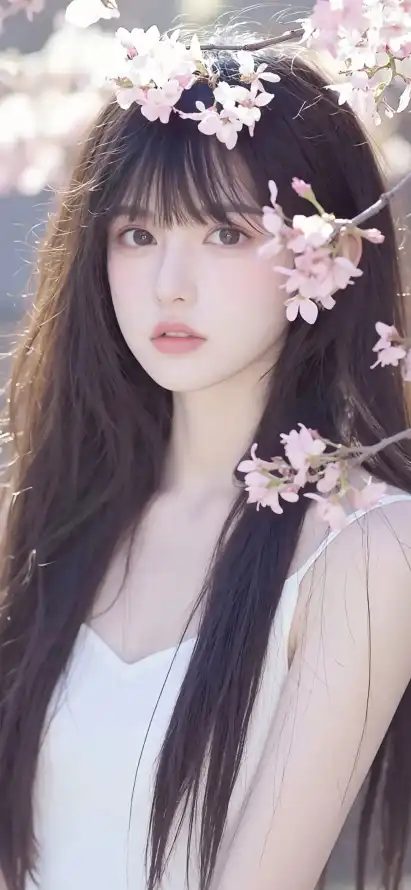 4k少女壁纸 - 户外 - 春日 - 樱花「哲风壁纸」