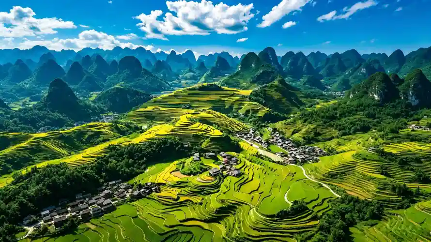 3k乡村壁纸-自然风光与壁纸-喀斯特地貌「哲风壁纸」