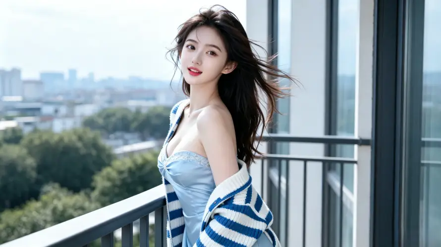 4k壁纸壁纸 - 清爽 - 红唇 - 美女「哲风壁纸」