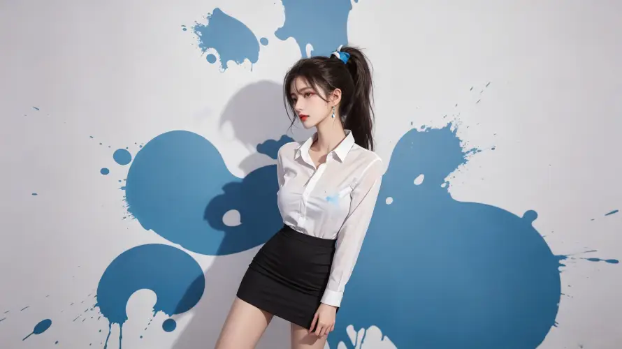 4k御姐壁纸 - 电脑 - 红唇 - 美女「哲风壁纸」