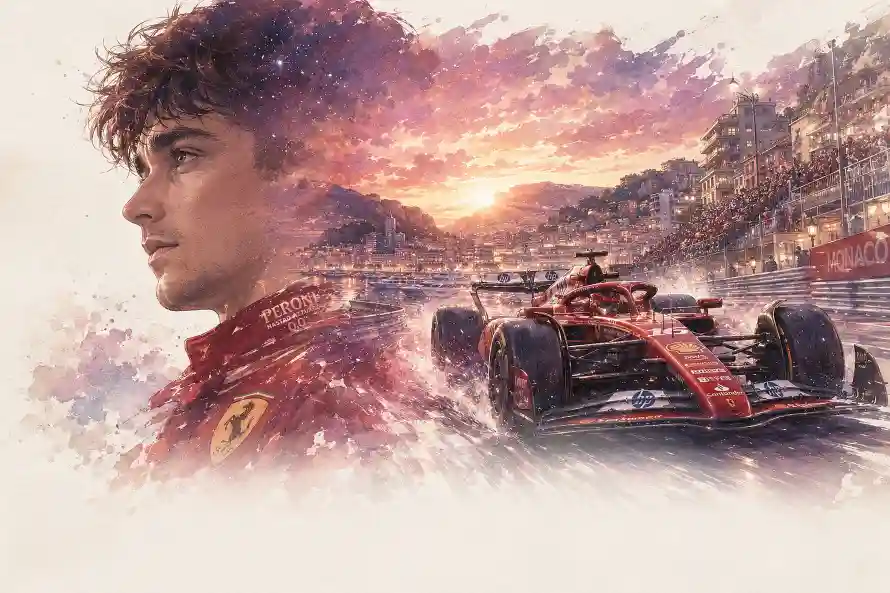 4k日落壁纸 - 晚霞 - 赛道 - F1「哲风壁纸」