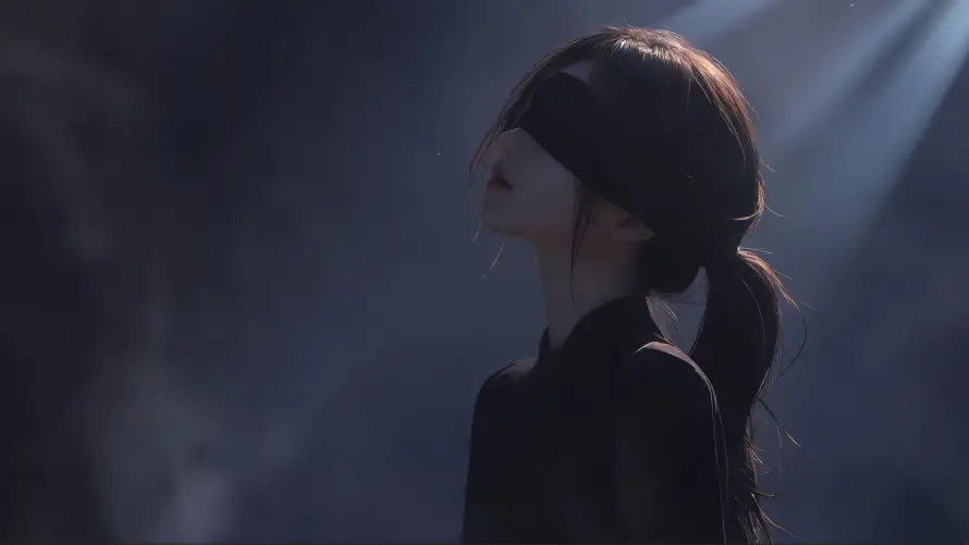4k侧颜壁纸 - 壁纸 - 女性 - 束发「哲风壁纸」