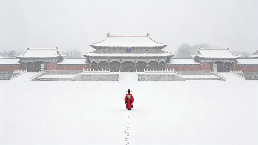 3k冬日壁纸-中国风 - 雪景-壁纸分享「哲风壁纸」
