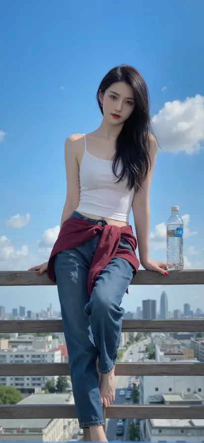 4k城市壁纸 - 天台 - 性感 - 户外「哲风壁纸」