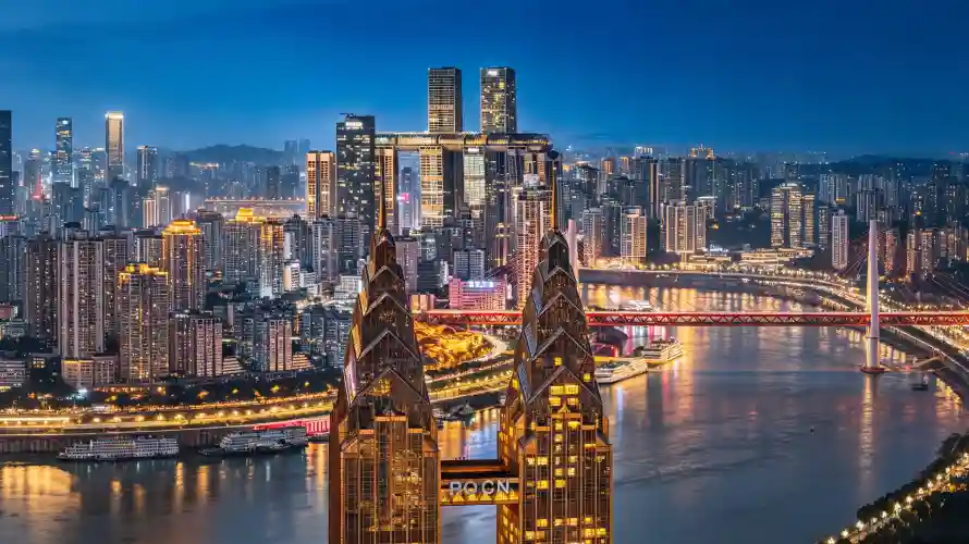 4k夜景壁纸 - 桥梁 - 河流 - 灯火「哲风壁纸」 4k夜景壁纸 - 桥梁 - 河流 - 灯火「哲风壁纸」