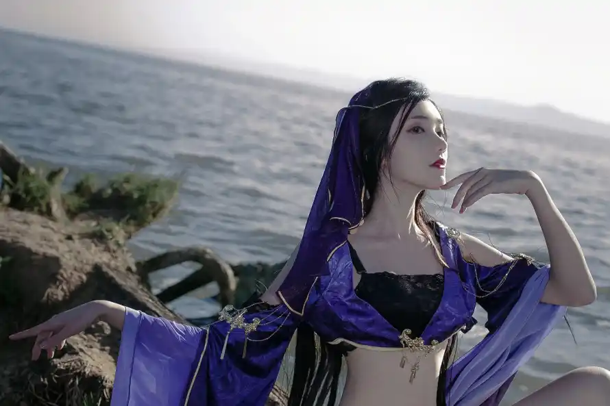 4k九灵壁纸 - 古风 - 外景 - 海边「哲风壁纸」