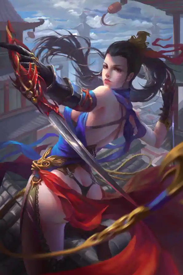 4k33壁纸 - 天空 - 束发 - 武侠「哲风壁纸」