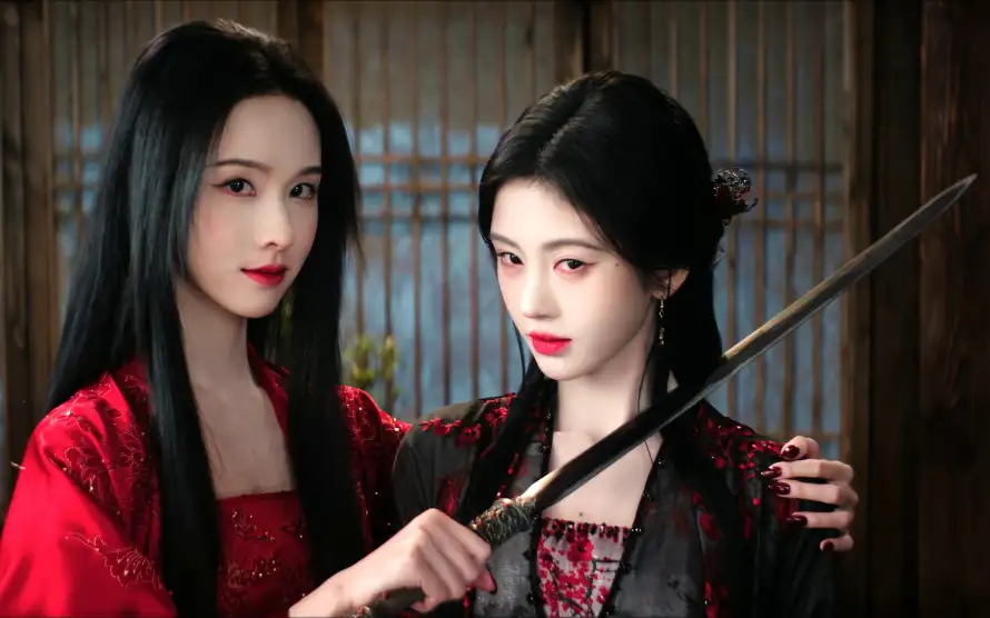 4k长发壁纸 - 美女 - 古风 - 室内「哲风壁纸」