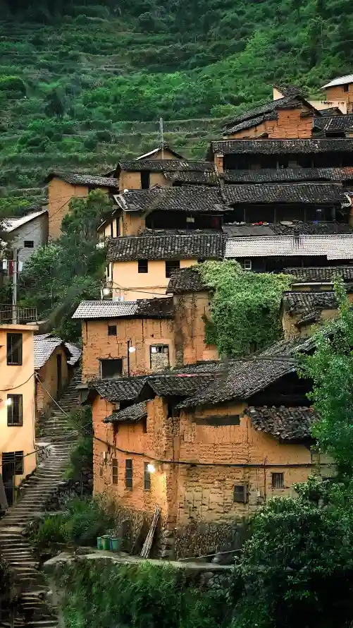 4k梯田壁纸 - 绿植 - 乡村 - 山林「哲风壁纸」