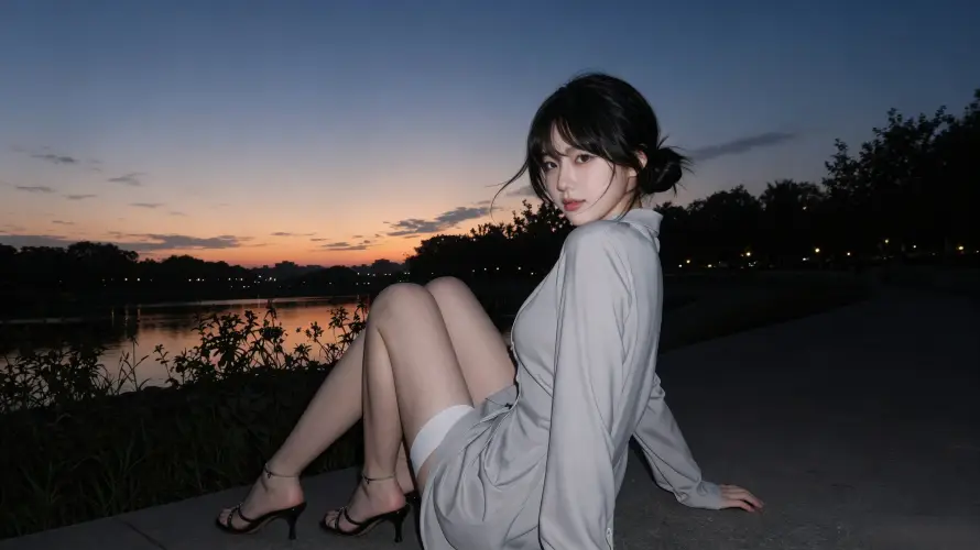 4k人像壁纸 - 壁纸 - 女生 - 户外「哲风壁纸」