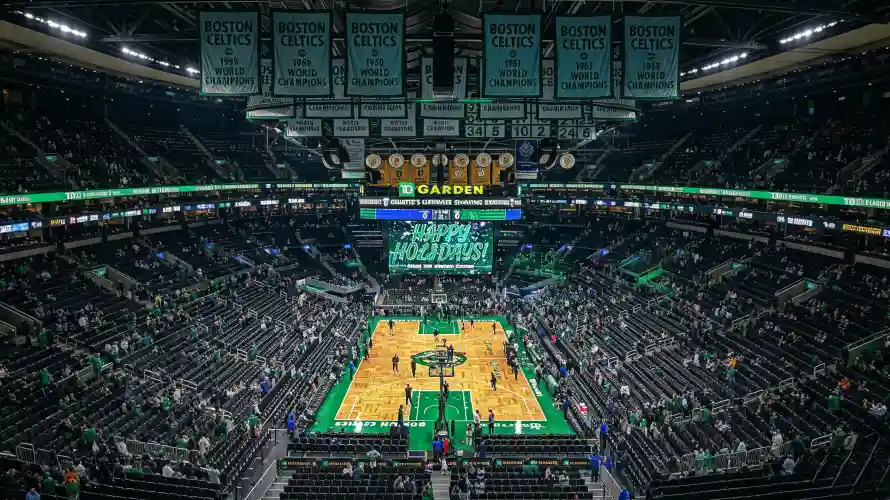 3k壁纸壁纸-NBA与绿色-体育场馆热门的壁纸「哲风壁纸」