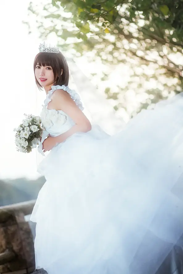 4k短发壁纸 - 户外 - 日系 - 少女「哲风壁纸」