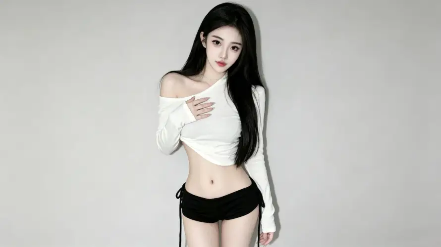 4k写真壁纸 - 壁纸 - 美女 - 长发「哲风壁纸」