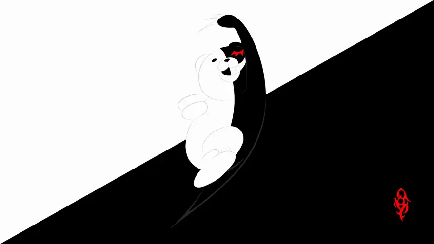 4k卡通壁纸 - 熊 - 黑白熊 - 动漫角色「哲风壁纸」