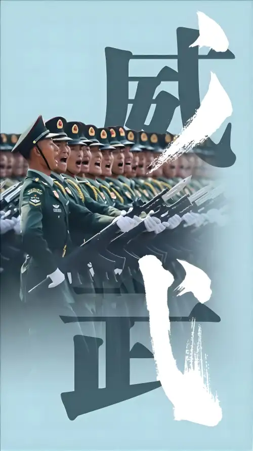 4k军人壁纸 - 军装 - 威严 - 威武「哲风壁纸」