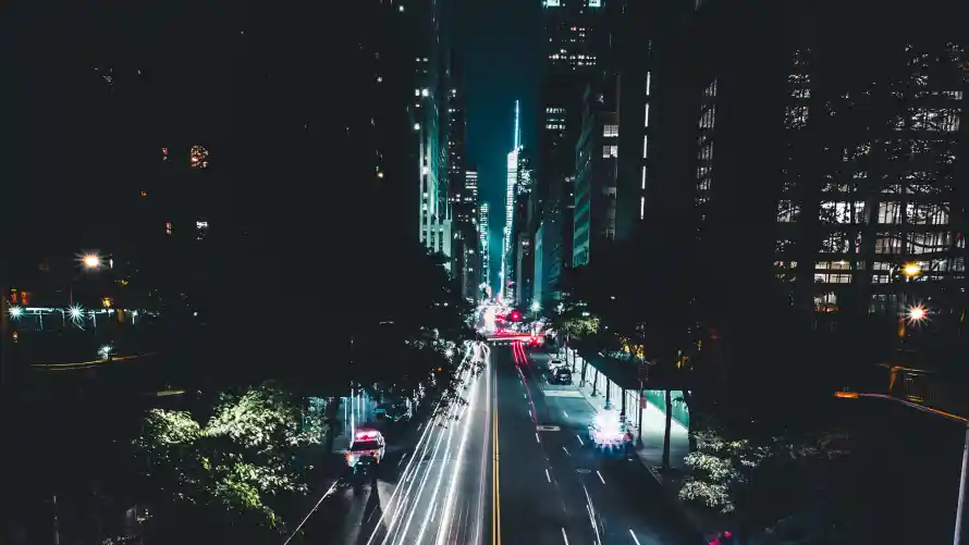 4k光斑壁纸 - 路 - 城市 - 夜晚「哲风壁纸」 4k光斑壁纸 - 路 - 城市 - 夜晚「哲风壁纸」