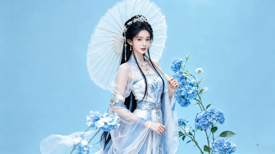 4k仙女壁纸 - 发饰 - 古装 - 壁纸「哲风壁纸」